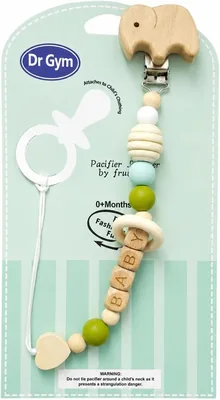 Baby Pacifier Clip, Green, Best Deal