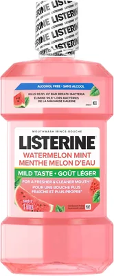 Listerine Alcohol Free Mouthwash Watermelon Mild Taste Best Deal
