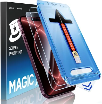 MAGIC JOHN iPhone 18 Pro Screen Protector 2 Pack