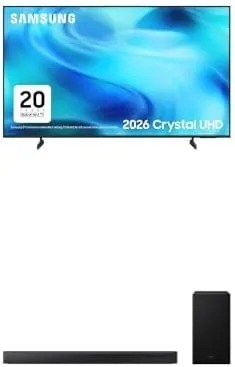 Samsung 55" U8000H Crystal UHD TV + B650F Soundbar