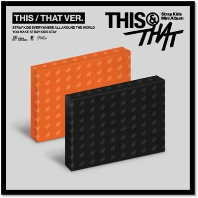 SKZ Stray Kids THIS & THAT Photobook Ver. 10th Mini Album (THIS) 19% Off