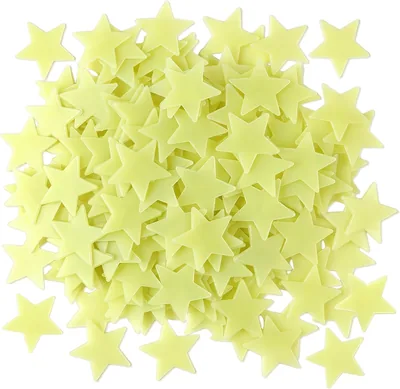 200pcs Glow in The Dark Stars Wall Stickers