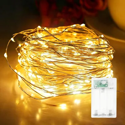 60LED 6m Fairy Lights - Battery Operated String Light