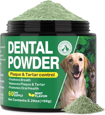 Dog Dental Powder Teeth Cleaning & Breath Freshener 150g Best Deal