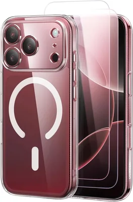 Funda UGREEN para iPhone 18 Pro Max/17 Pro Max con Mica, Transparente | Compatible MagSafe