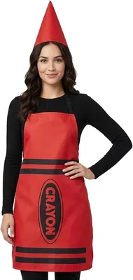Flonex Colour Crayon Apron Costume Outfit with Hat - Best Deal