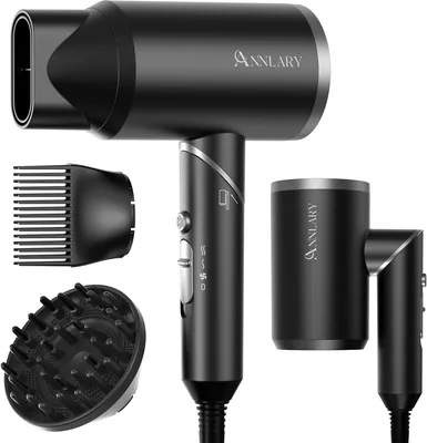 ANNLARY Hair Dryer 1800W with Diffuser - 42% Off
