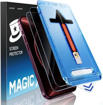 MAGIC JOHN iPhone 18 Pro Max Privacy Screen Protector 2 Pack