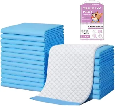 Topika Pet Training Pads for Puppies, Leak-Proof Quick-Dry