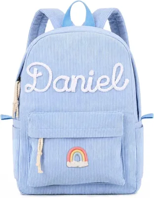 Personalized Toddler Backpack - Custom Kids Name School Bag