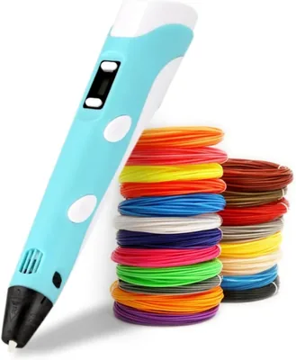 3D Printing Pen with LCD Screen & 12 Colors