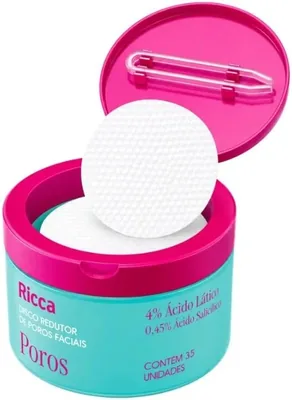 Discos Faciais Ricca Redutor de Poros com 35 Unidades Belliz