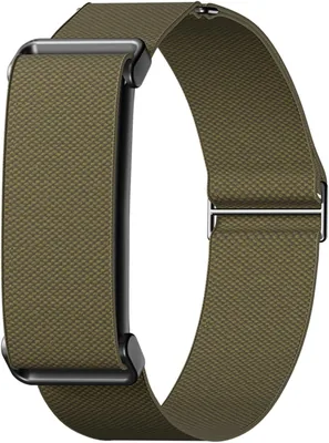 VeveXiao Nylon Bicep Band Kompatibel med Google Fitbit Air | Soft Nylon Träffad, Tranor, Sportarm/Ankel, Metall F