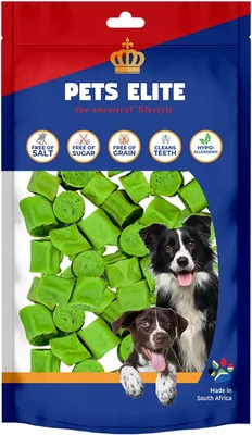 Pets Elite Mint Drops Natural Collagen Dog Treats