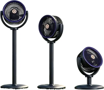 Ventilateur Sur Pied Générique 2026, Ventilateur Debout pour Chambre, Circulateur d'Air Amélioré