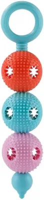 Dog Chew Toy - Aggressive Chewers, TPR Rubber, Large 4.5cm | Dental Care & Interactive Play