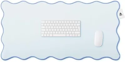 Topika Blue Mousepad - Waterproof Non-Slip Desk Mat 80x40Cm