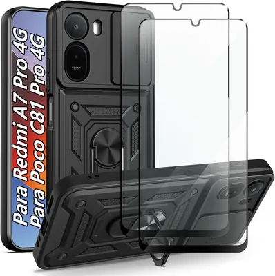 Carcasa Funda Mica PENGPAI para Redmi A7 Pro y Xiaomi Poco C81 Pro - Uso Rudo Acrílico