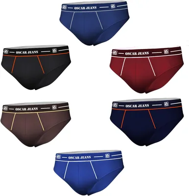 6-Pack Organic Cotton Men's Underwear - Soft & Antibacterial - Best Deal