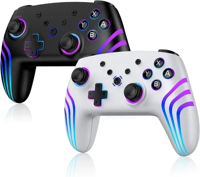 Riscvma Switch Controller - RGB Wireless PC Gamepad