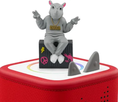 Tonies Audiofigur Toniebox - Boom Shakkalakka, Musik-Cool-Rap-Songs für Kinder ab 4 Jahren, Spielzeit ca. 5 Stunden