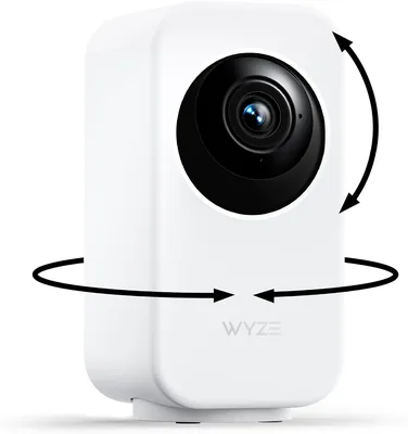 WYZE Indoor Cam Pan 2K Baby Monitor with AI Motion Tracking