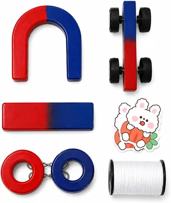 Magnetic Science Kit for Kids, STEM Learning Magnet Set