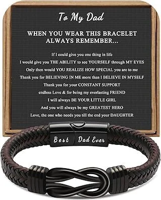 Men Leather Knot Bracelet Best Deal