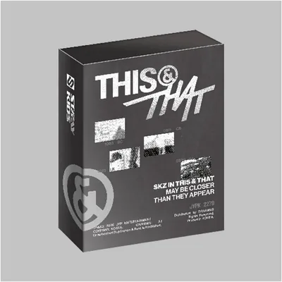 (FANS ALBUM Version) SKZ Stray Kids THIS & THAT 10th Mini Album TNT T&T Best Deal