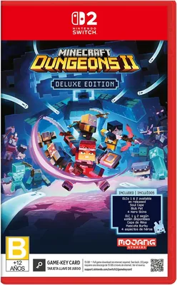 Minecraft Dungeons II Deluxe Edition para Nintendo Switch | Prepárense para la aventura con amigos