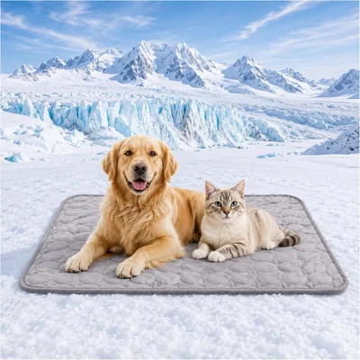 Tappetino Refrigerante per Cani, Cuscino Raffreddamento Lavabile, Cuccia Fresca, Best Deal
