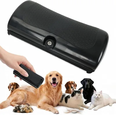 Nuvopet Purecoat Pet Grooming Brush - Shedding Removal