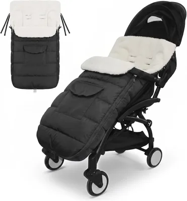 LiveGo Footmuff - Fleece Winter Baby Stroller Cover