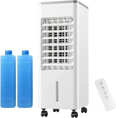 Mobile Luftkühler ohne Abzugsschlauch, Ventilator mit Wasserkühlung, leiser Luftkühler mit Wasser, P