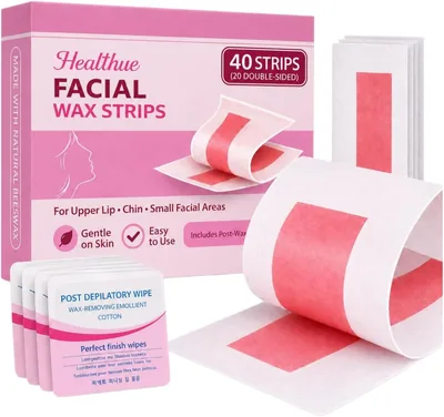 Cold Face Wax Strips - Upper Lip Chin