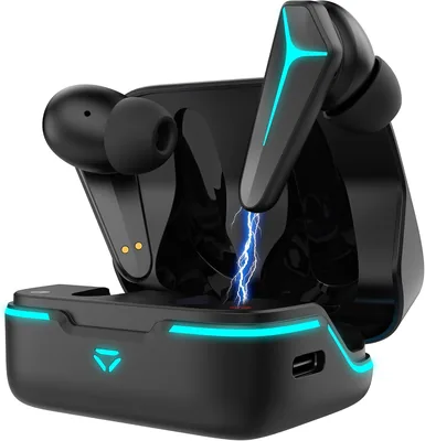 Oraolo Bluetooth Earbuds Noise Cancelling Cool Light Effects