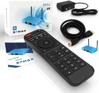PTDFG S7-MAX Box with Voice Remote - 67% Off