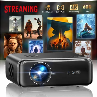 DoIby Audio Smart Projector 4K WiFi Bluetooth