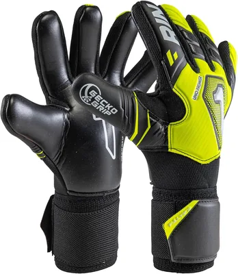 Guantes de Portero Rinat Uno Premier para Entrenamiento | Corte Negativo, Palma Gecko Grip, Zona de Golpeo y Cintillo Elástico