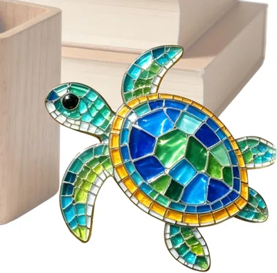 DIY Mosaic Kits Sea Animal Art Craft - 2D Acrylic