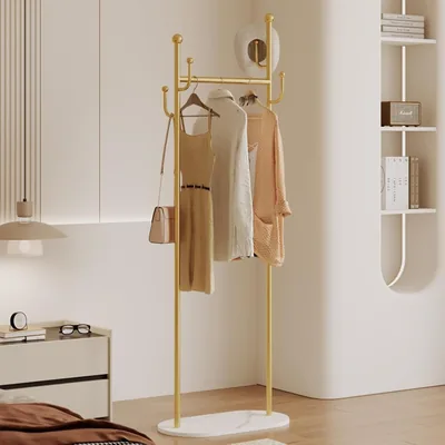 Beauenty Coat Rack with Marble Base 170CM Modern Simple Design Free-Standing Living Room Bedro Deal