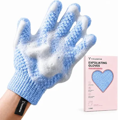 YIXUANFAN Exfoliating Gloves Body Scrub