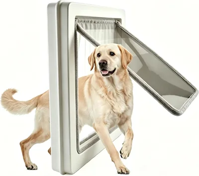 Large Doggie Door Magnetic Locking Panel - Best Deal