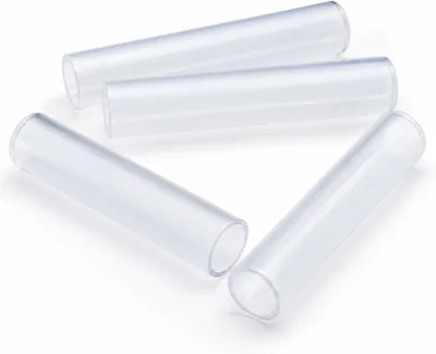 Transparent Pencil Caps - 8mm x 45mm, Pack of 4