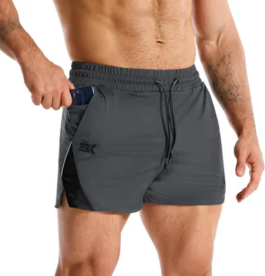 BROKIG Men's Gym Shorts - Lightweight Running Shorts