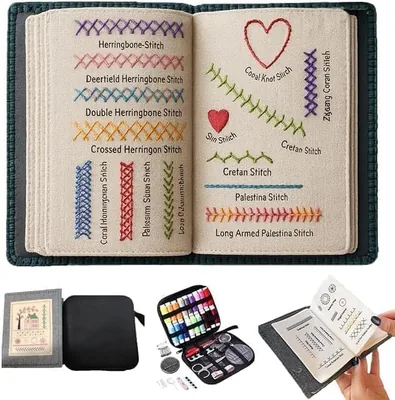 QFFAFAR Embroidery Stitch Practice Kit Best Deal
