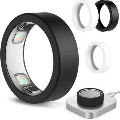 Oura Ring Gen 5 Silicone Protector - Anti-Scratch Case for Charging Smart Ring