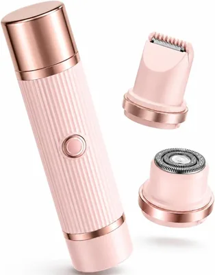 Depilador Elétrico Feminino Indolor 2 em 1 Recarregável USB para Corpo e Rosto - Best Deal