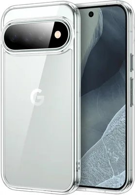 Cover JETech per Google Pixel 11 Pro, Trasparente Anti-Giallimento | Resistente ai Graffi, Retro in PC Rigido, Protezione Antishock