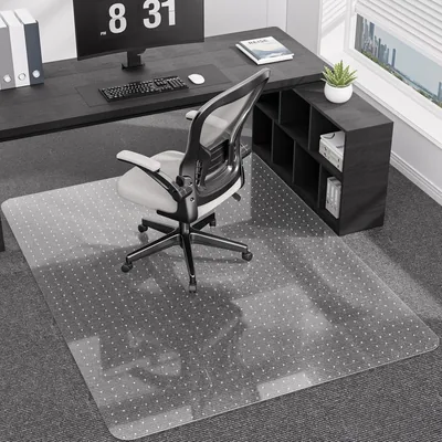 Clear Office Chair Mat - 48" x 60" Low Pile Carpet Protector Best Deal